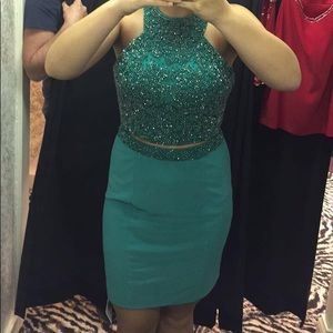 homecoming dress/ short prom dress